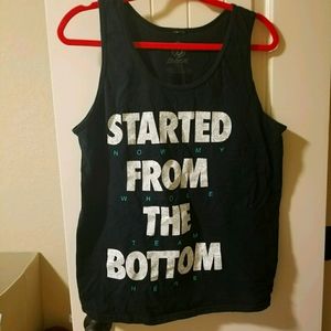 Workout tee drake quote